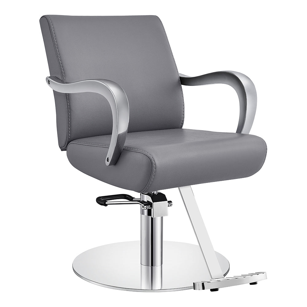 meteor gray salon styling chair