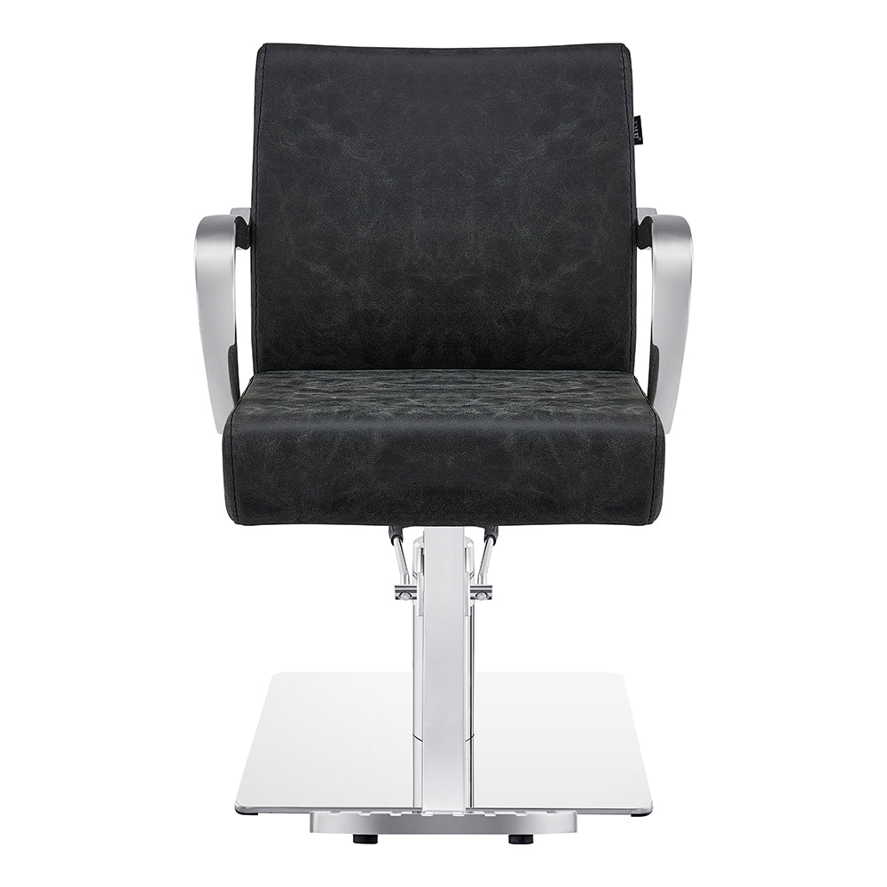 Meteor vintage black salon chair
