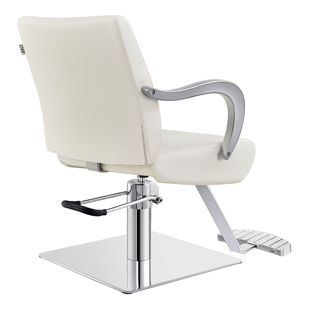 Meteor white salon chair