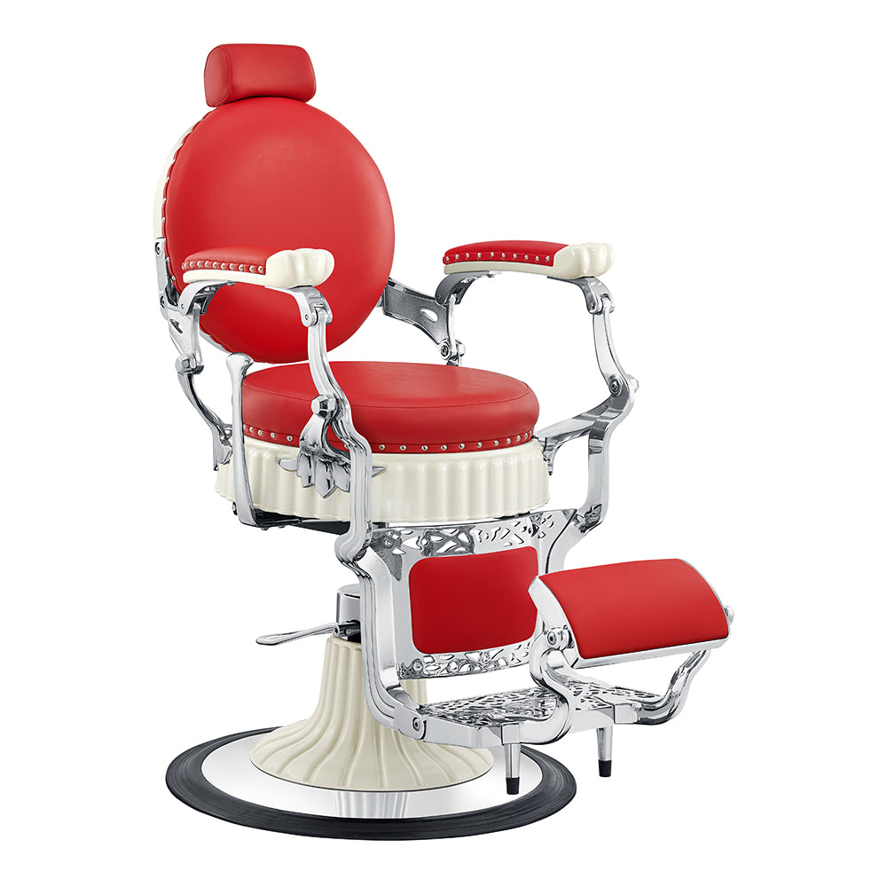Mikado Red Barber Chair Vintage