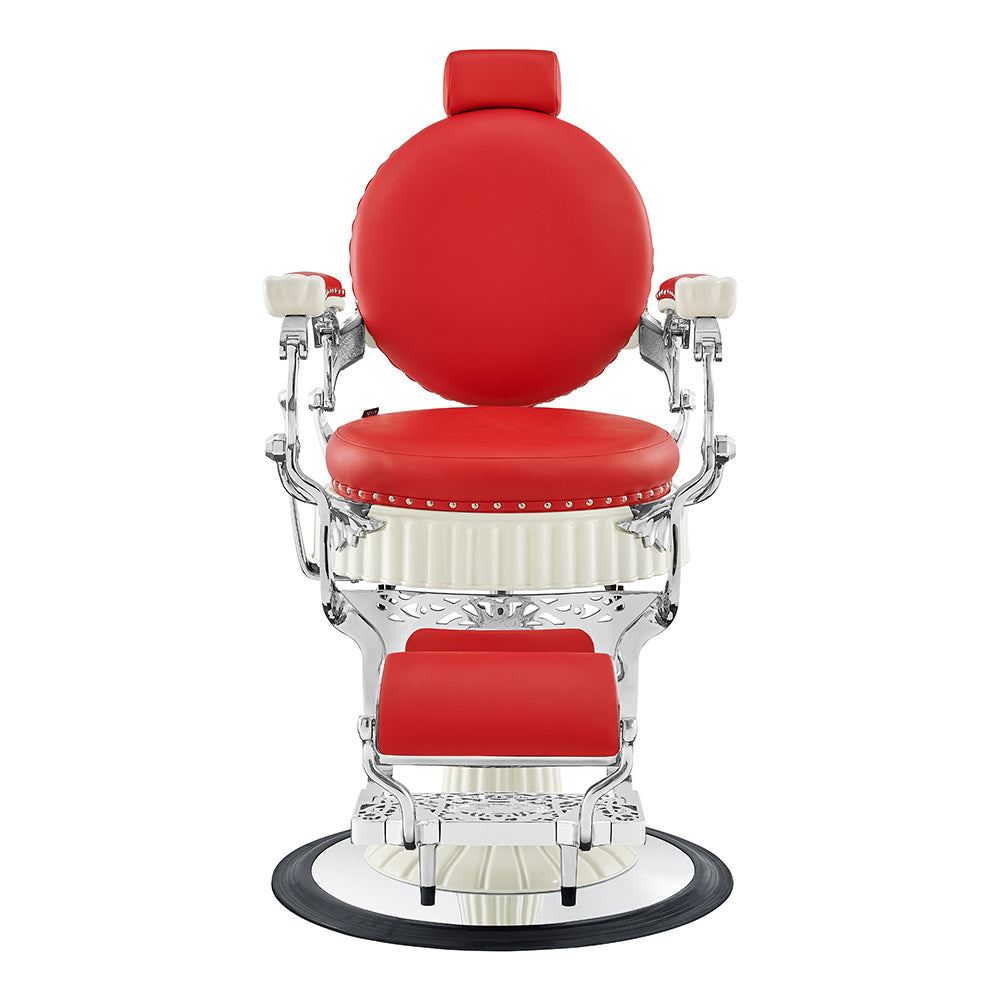 Mikado Red Barber Chair Vintage