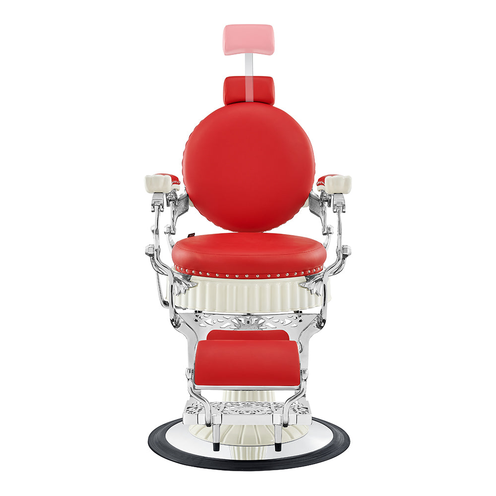 Mikado Red Barber Chair Vintage