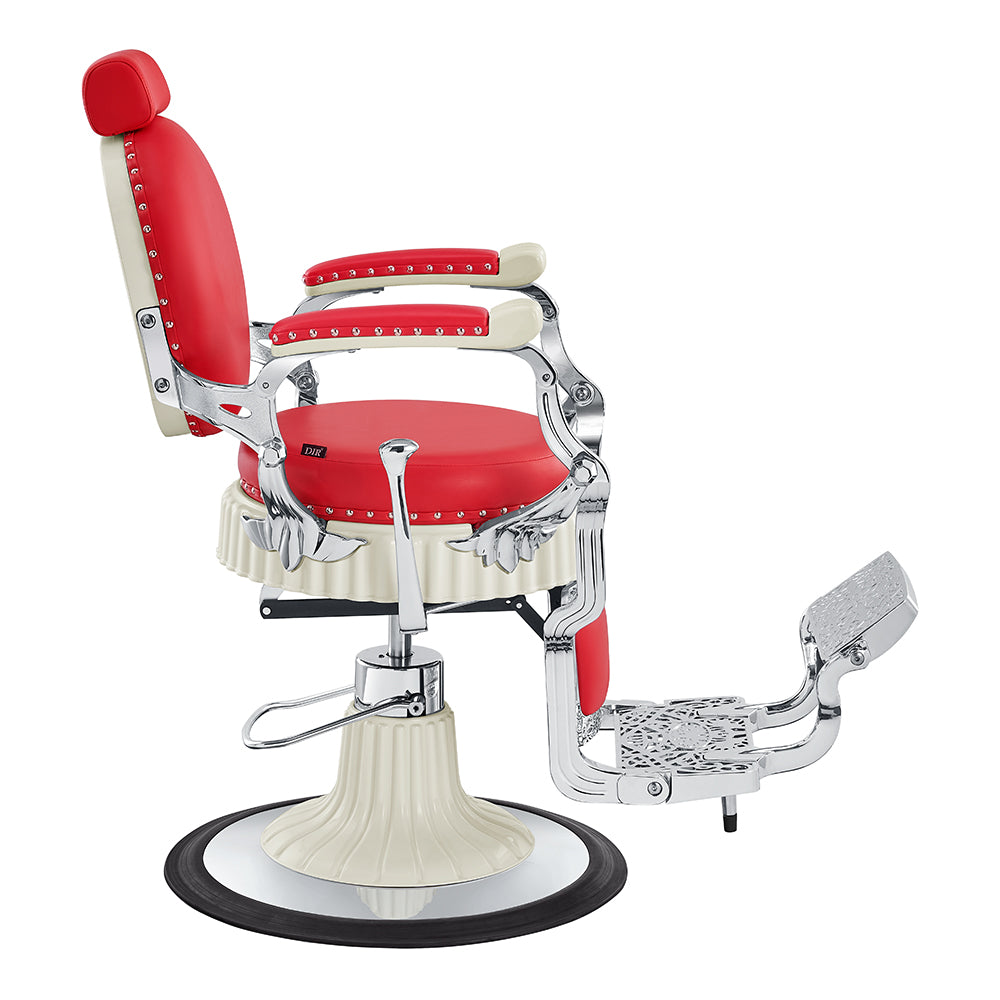 Mikado Red Barber Chair Vintage