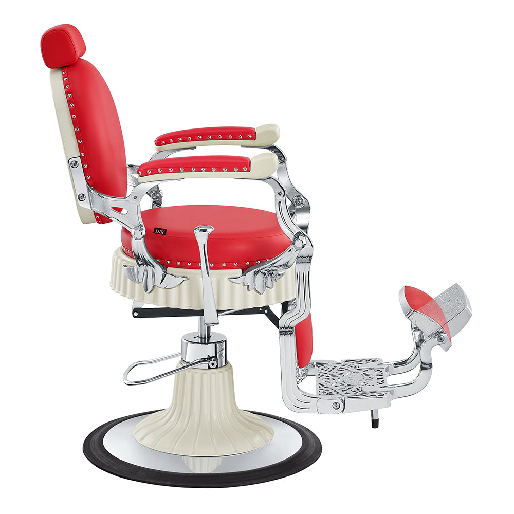 Mikado Red Barber Chair Vintage