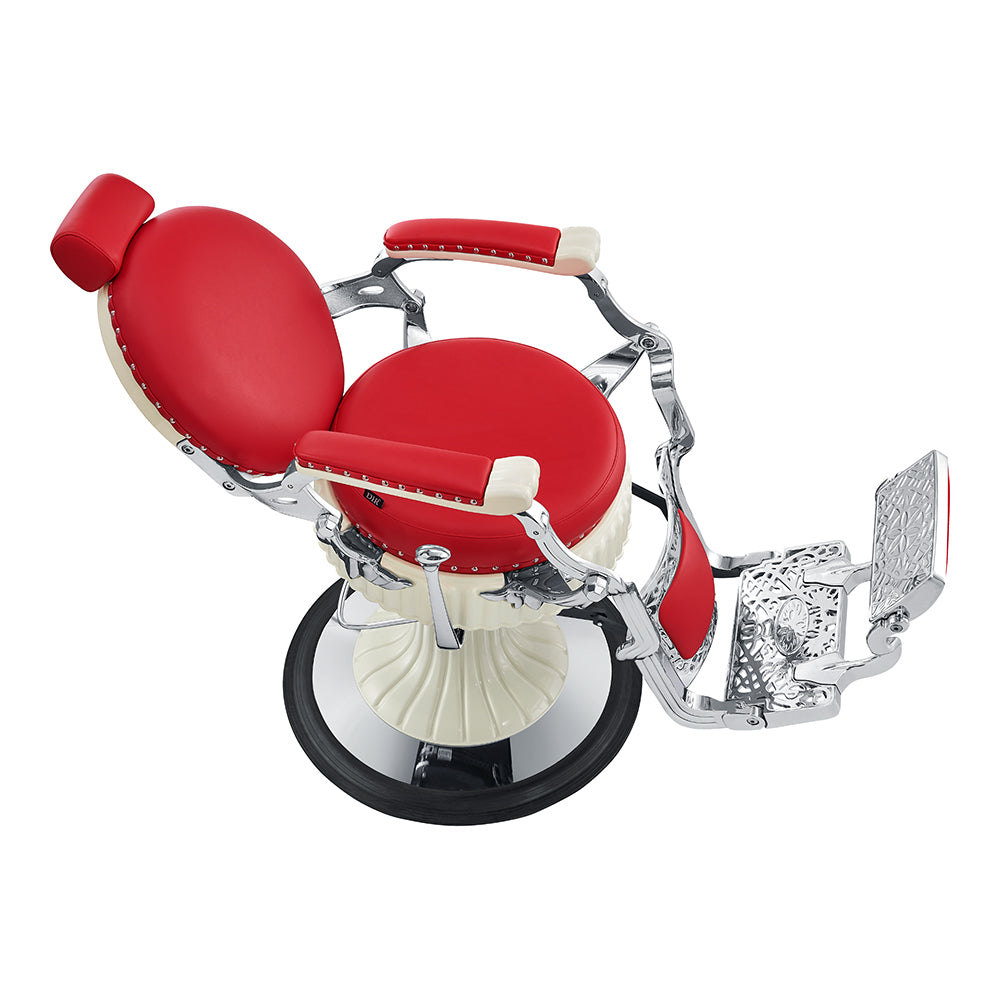 Mikado Red Barber Chair Vintage