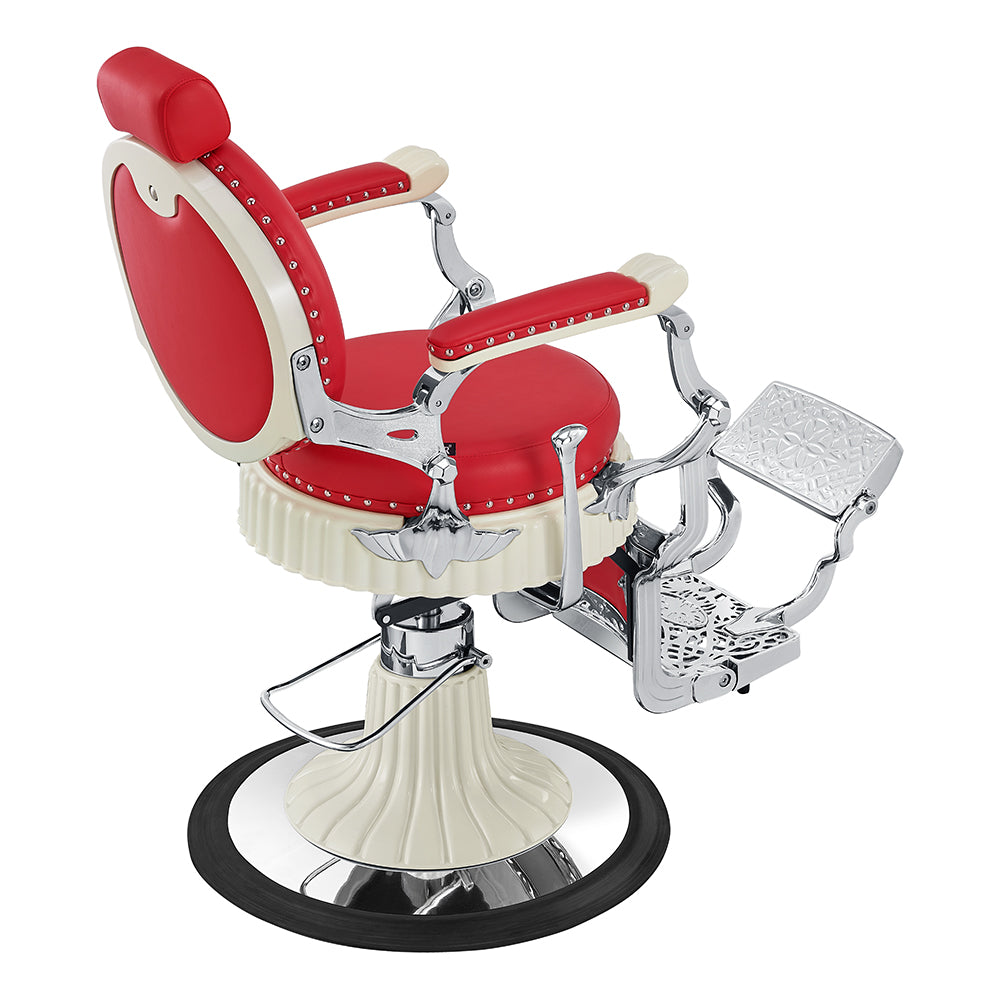 Mikado Red Barber Chair Vintage