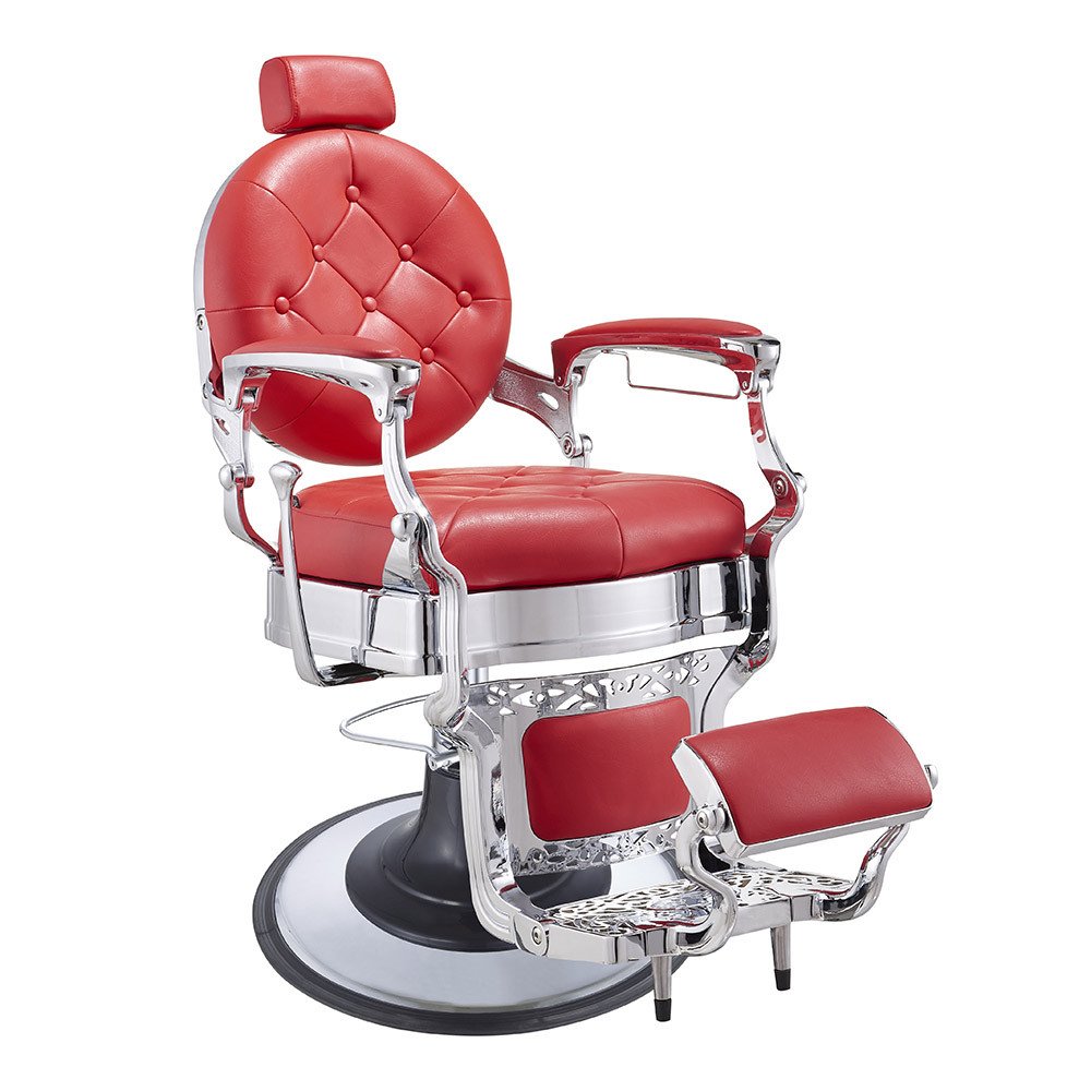 Vanquish red master barber chair