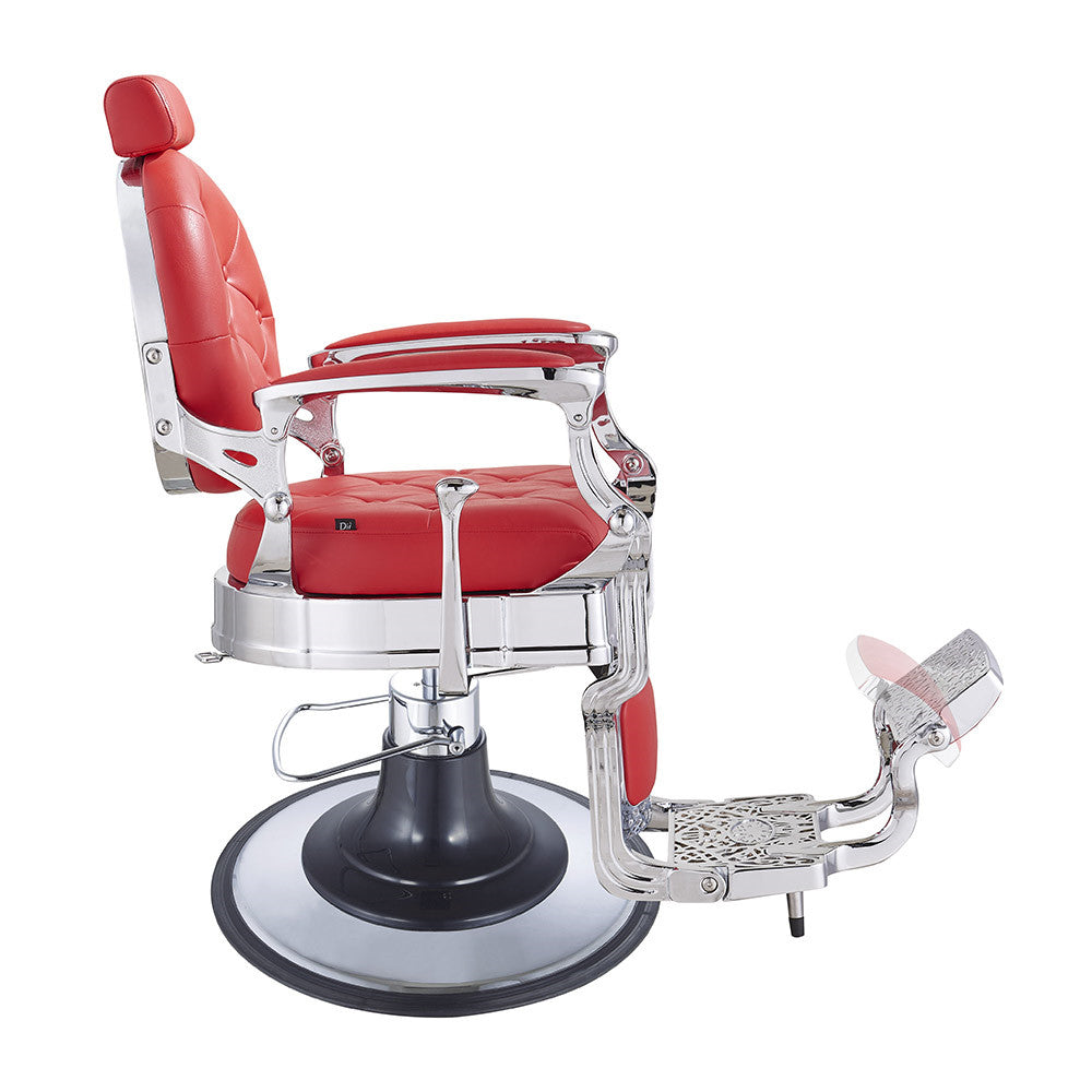 Vanquish red master barber chair