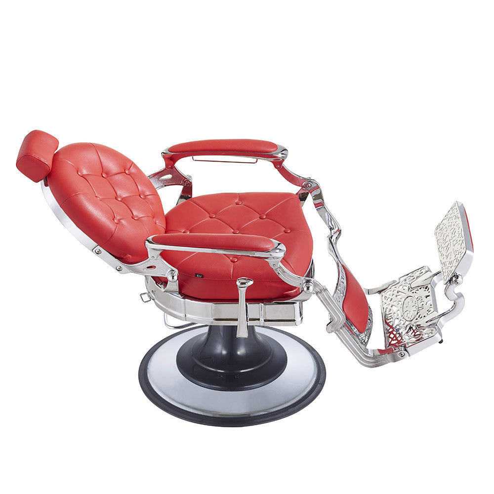 Vanquish red master barber chair