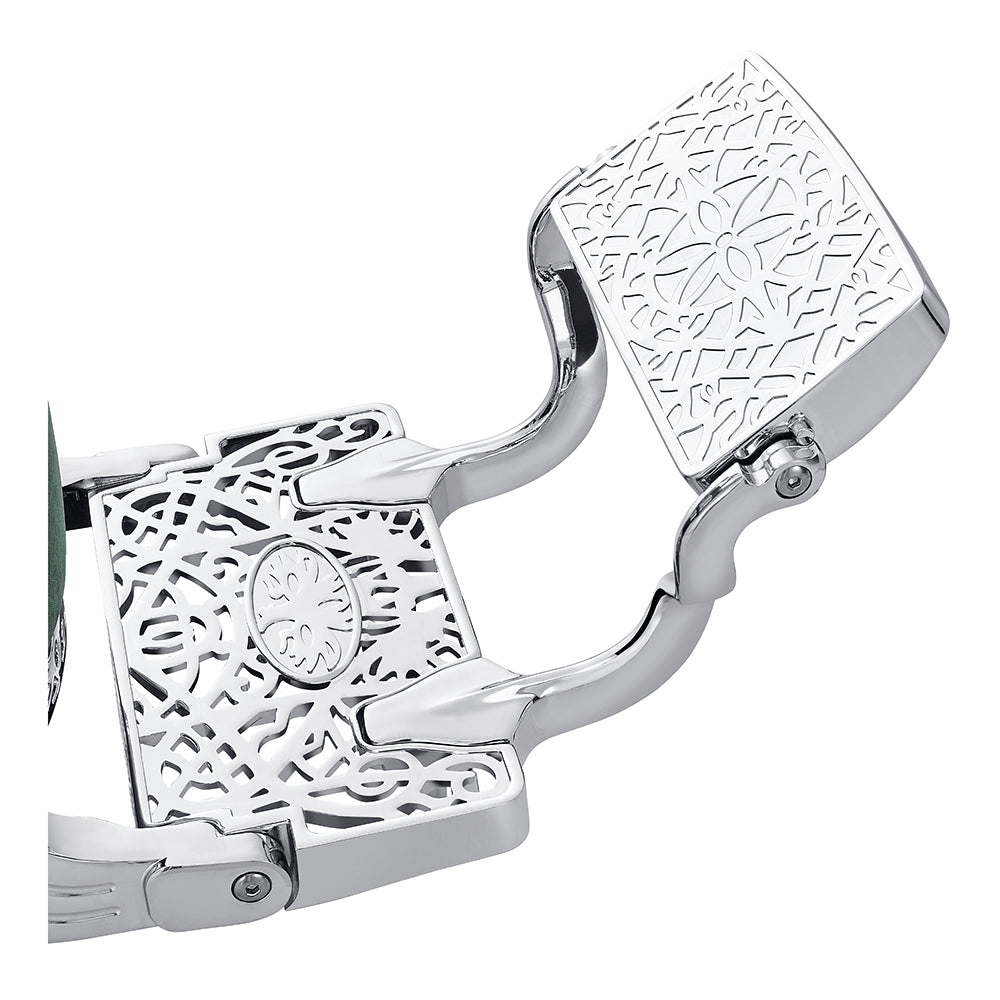 Vanquish Vintage Barber Chair with Chrome Frame