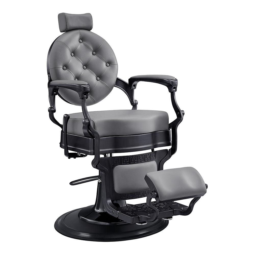 Viking Gray Classic Barber Chair