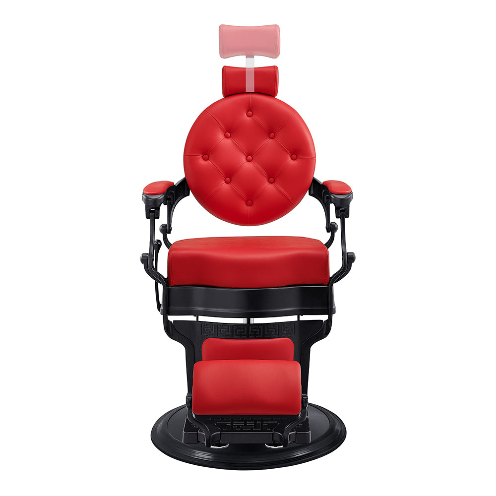 Viking Red Heavy Duty Barber Chair