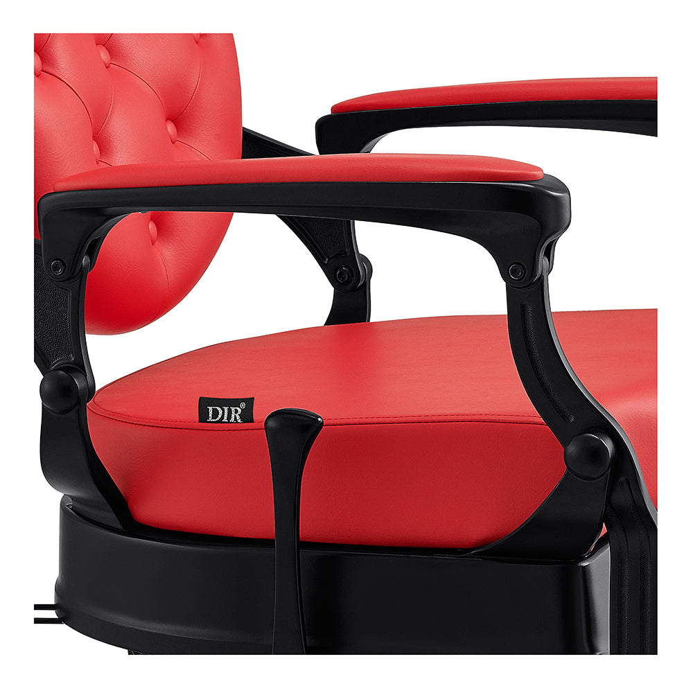 Viking Red Heavy Duty Barber Chair