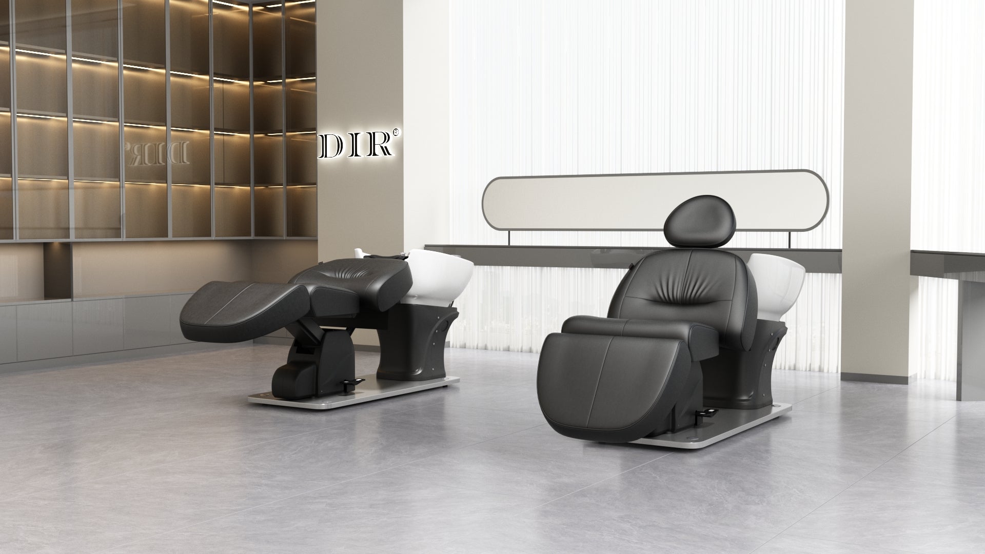Innovative Features in DIR's Shampoo Backwash Units