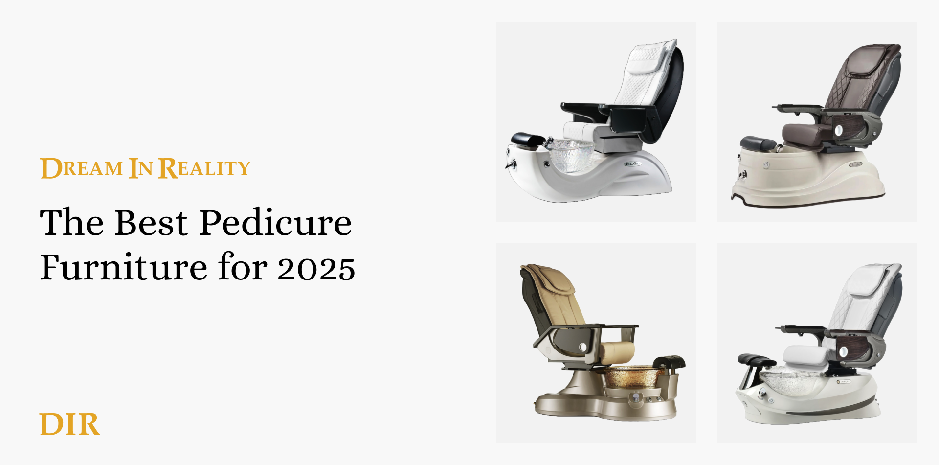 The Best Pedicure Furniture for 2025