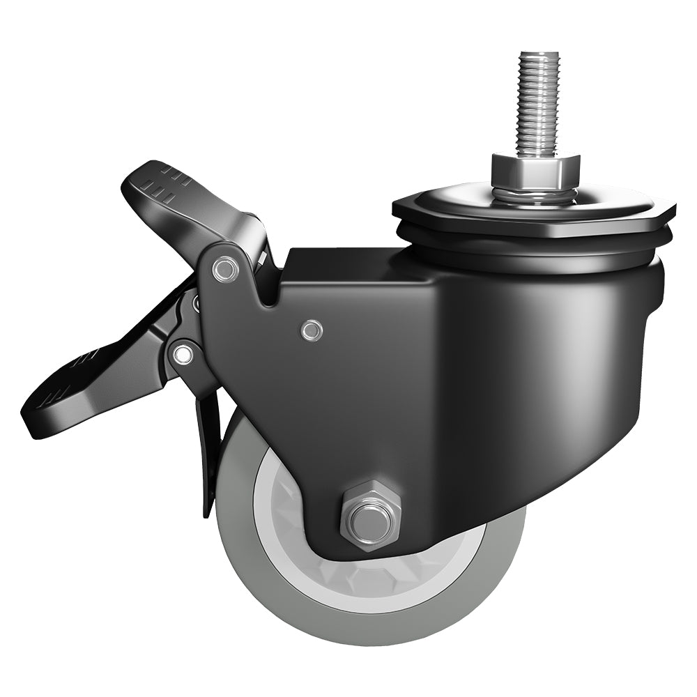 Caster Wheels with Brake-4 pc 