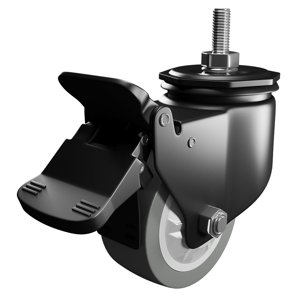 Caster Wheels with Brake-4 pc 