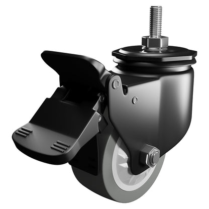 Caster Wheels with Brake-4 pc 