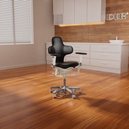 Hazel Ergonomic Microscope Chair - Fully Adjustable