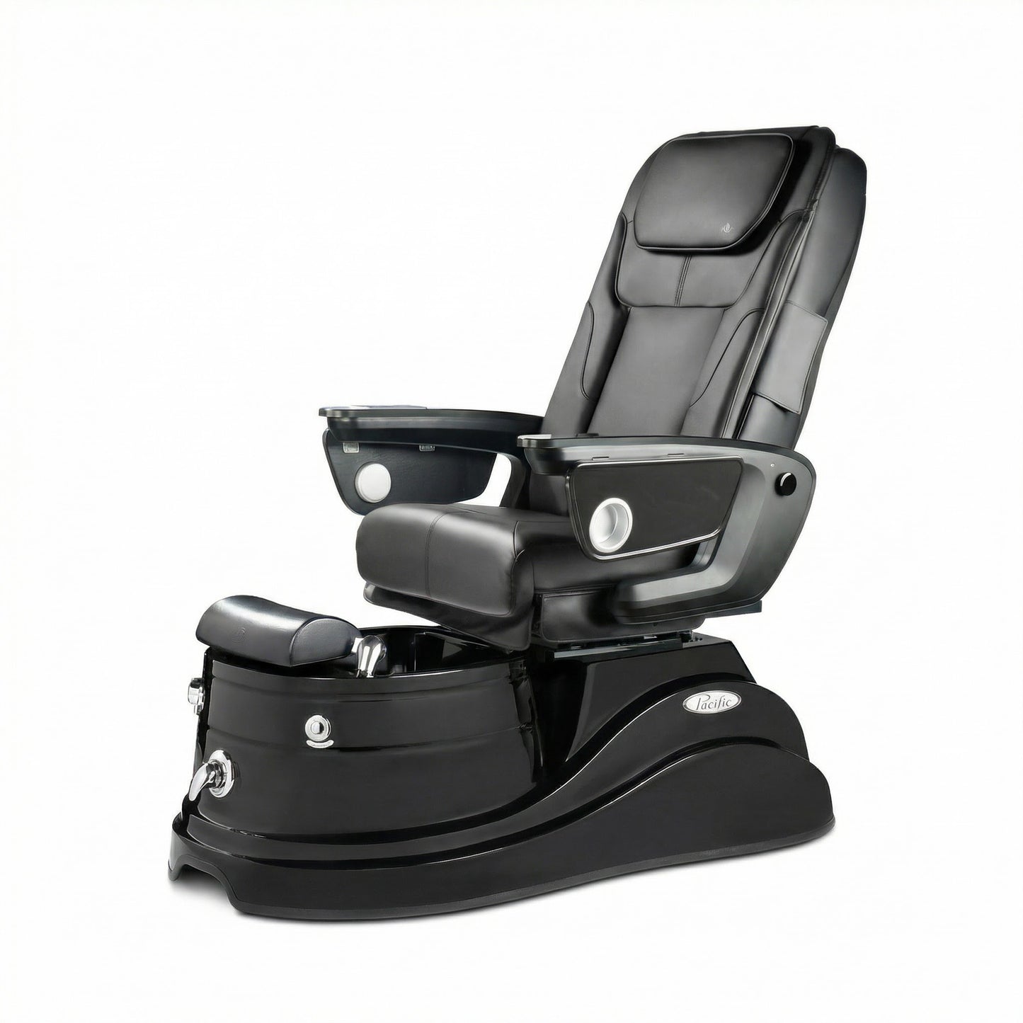 J&A Pacific XO Nail Salon Pedicure Chair - Free Stool