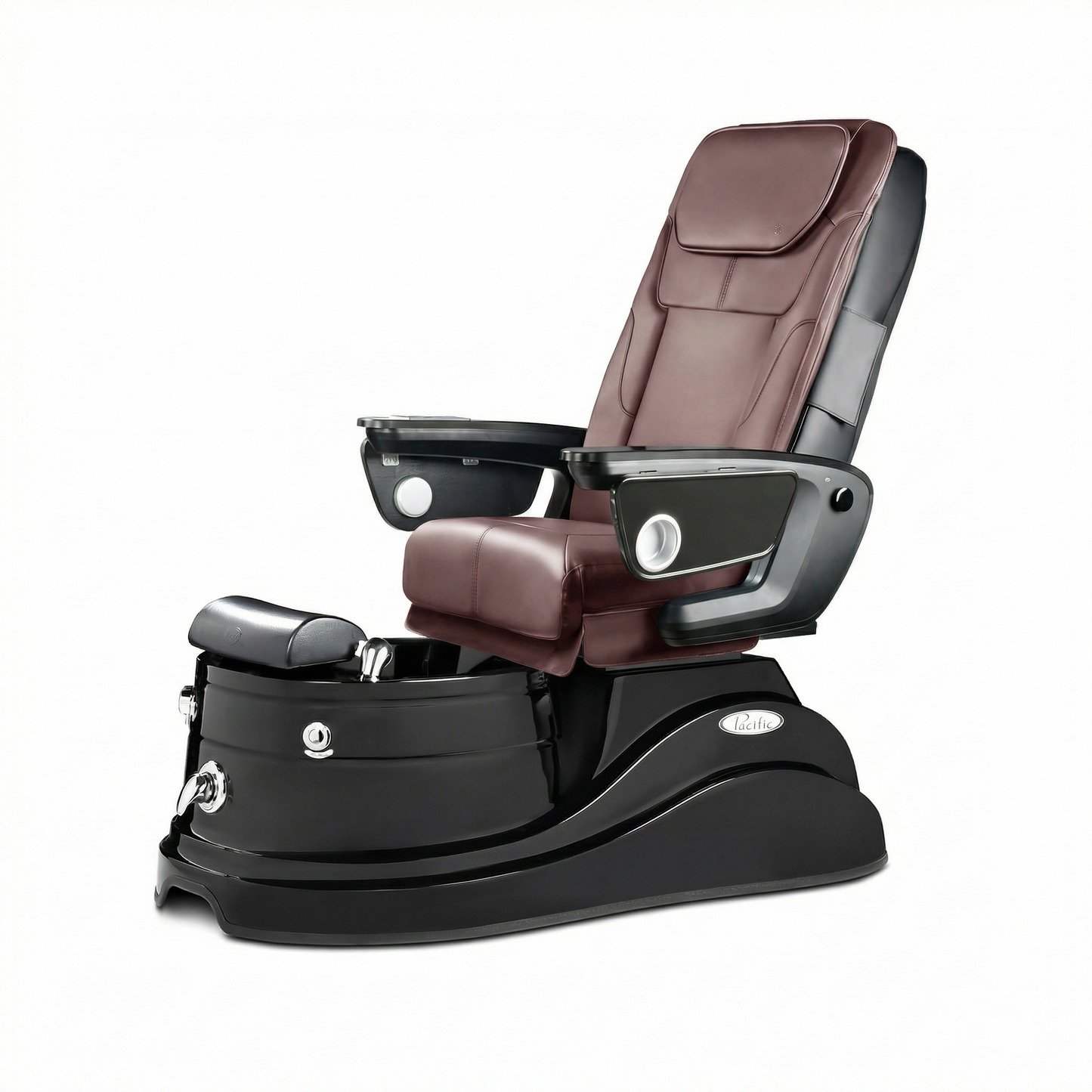 J&A Pacific XO Nail Salon Pedicure Chair - Free Stool