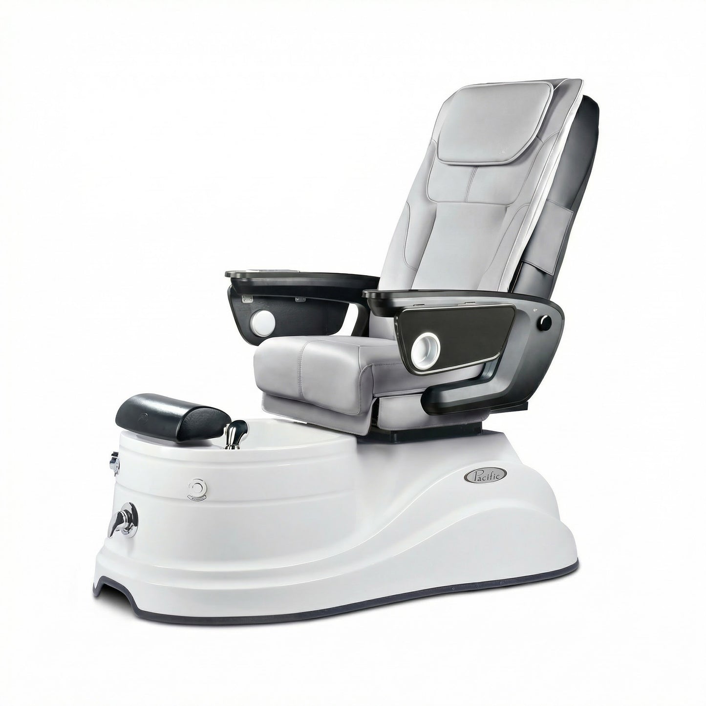 J&A Pacific XO Nail Salon Pedicure Chair - Free Stool