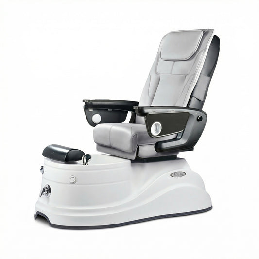 J&A Pacific XO Nail Salon Pedicure Chair - Free Stool
