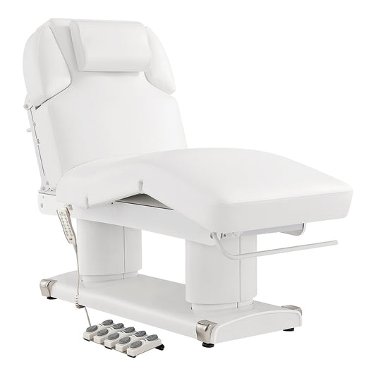 Luxi white medical spa treatment bed