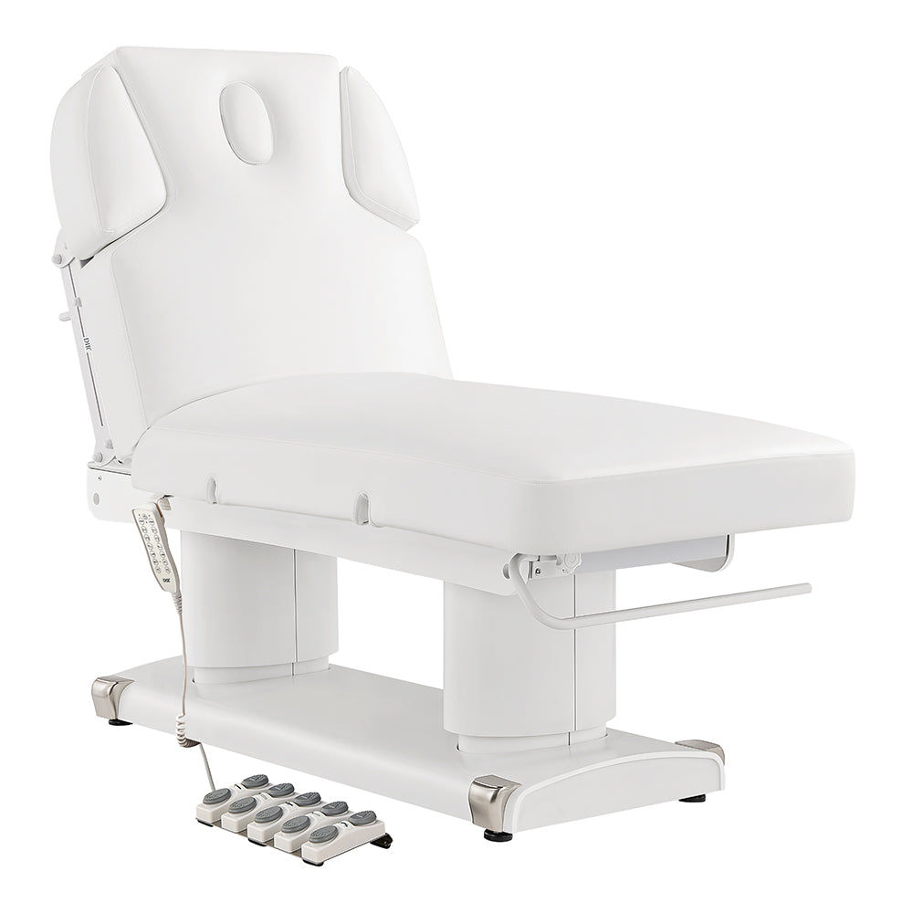 Luxi white medical spa treatment bed