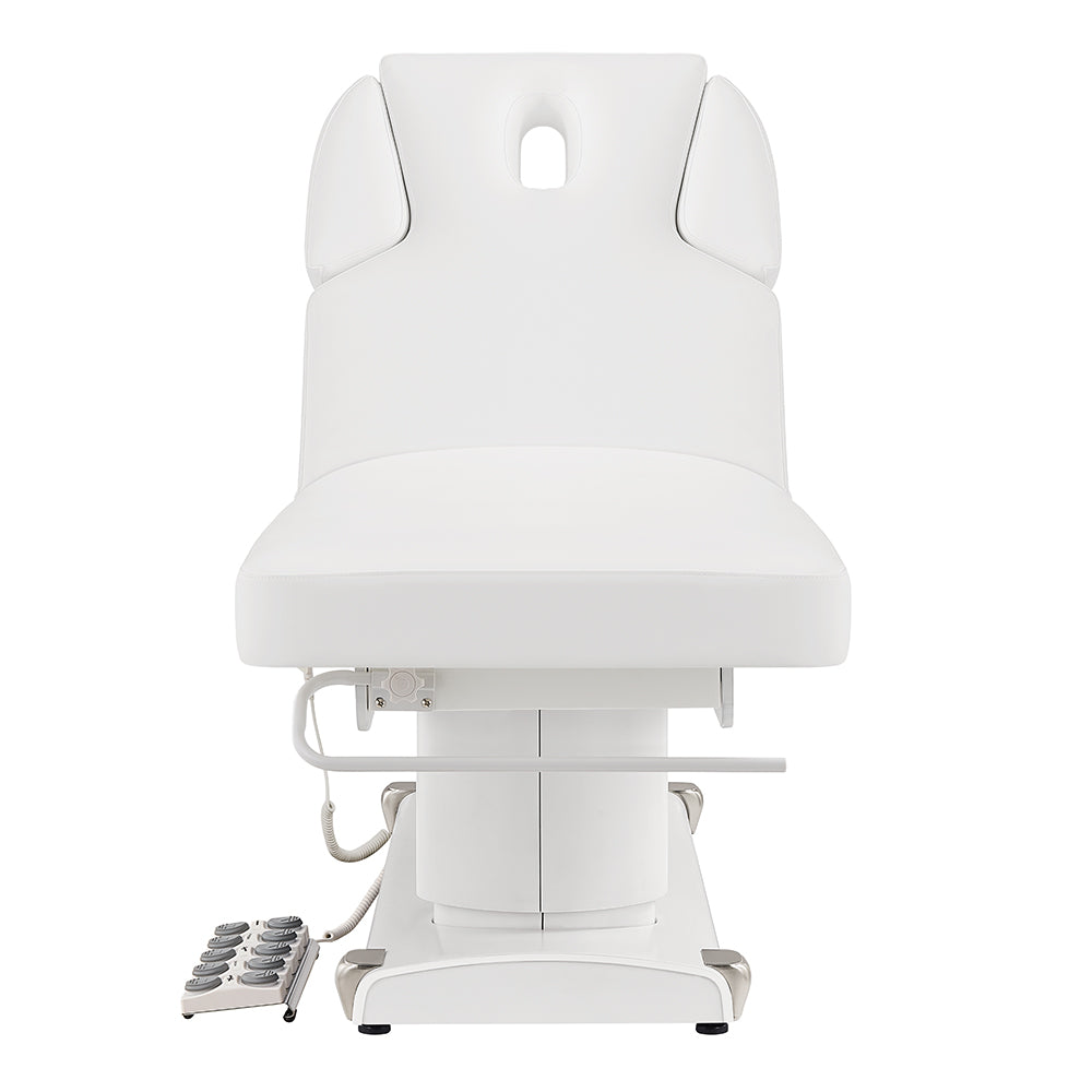 Luxi white medical spa treatment bed