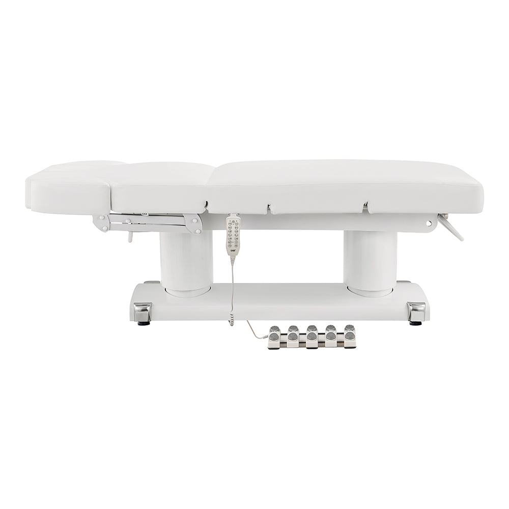 Luxi white medical spa treatment bed