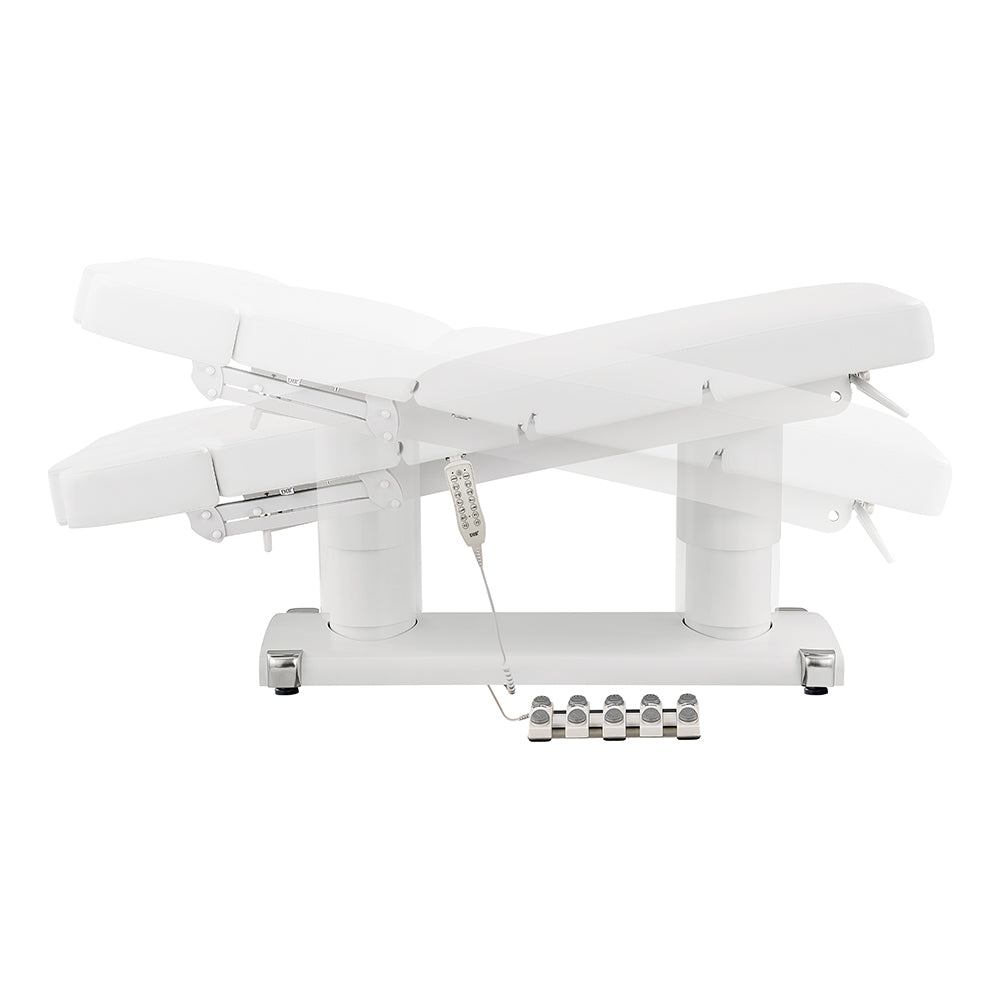 Luxi white medical spa treatment bed