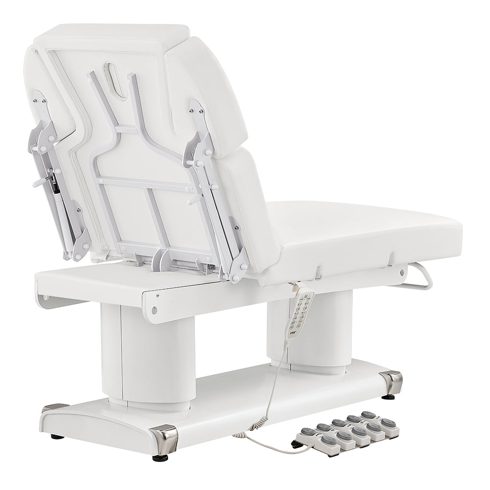 Luxi white medical spa treatment bed
