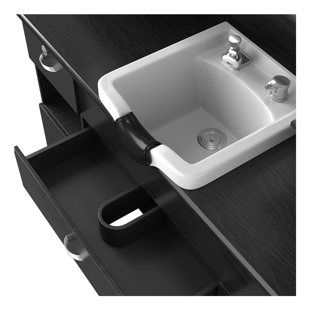 Magnifique Barber Station with Sink
