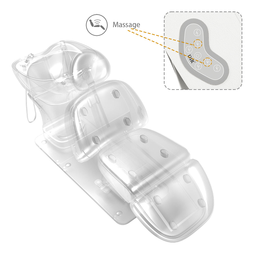 Maximus Il white Hair Scalp treatment chair