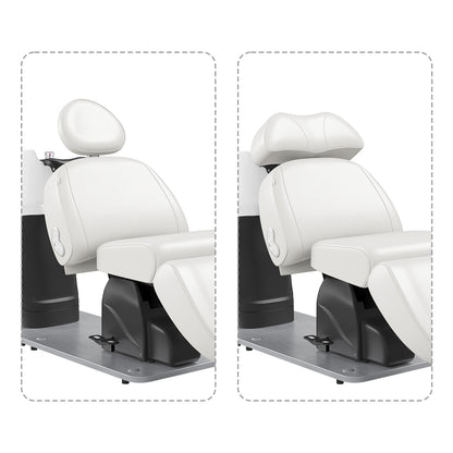 Maximus Il white Hair Scalp treatment chair