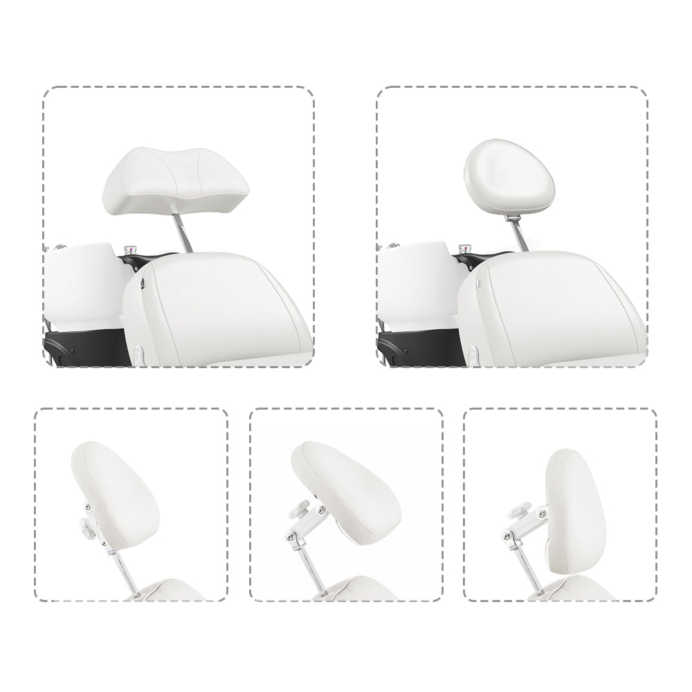 Maximus Il white Hair Scalp treatment chair