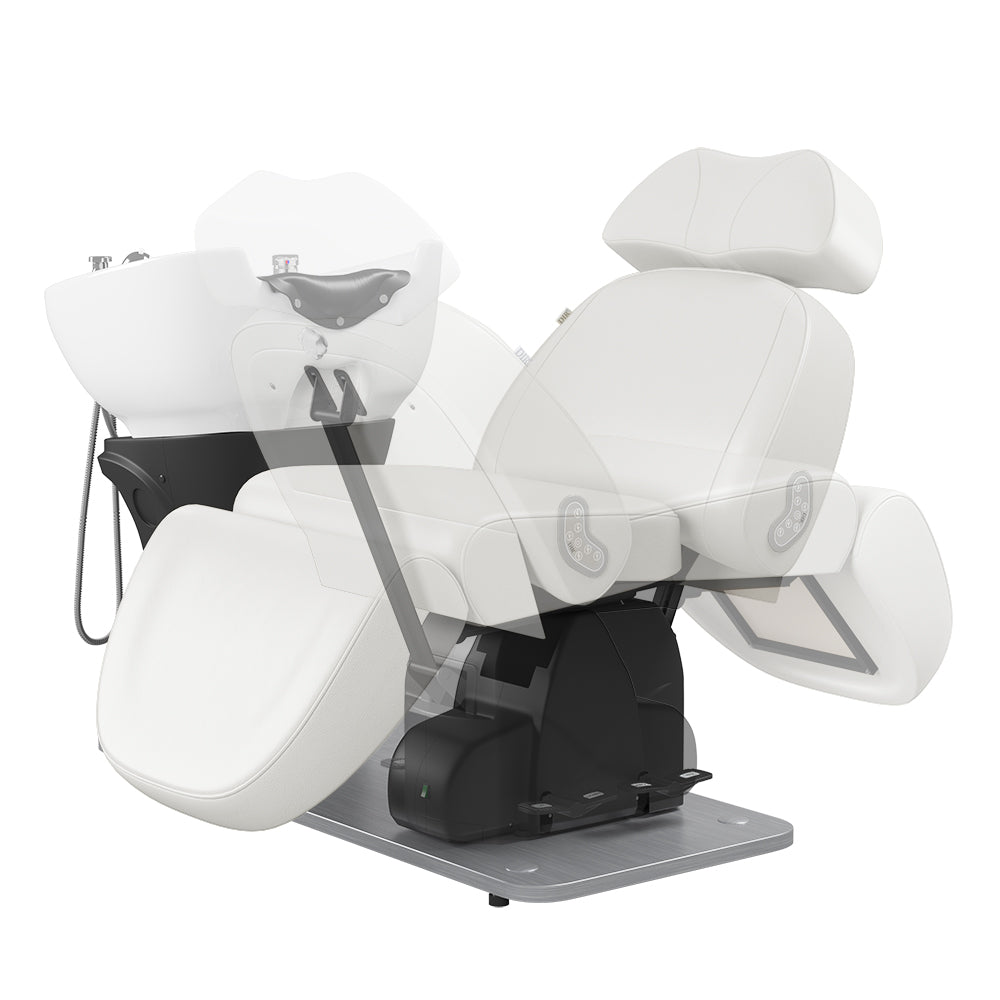 Maximus Il white Hair Scalp treatment chair