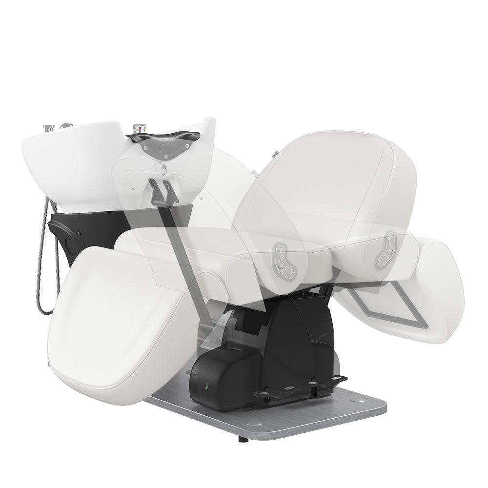Maximus Il white Hair Scalp treatment chair