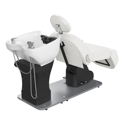 Maximus Il white Hair Scalp treatment chair