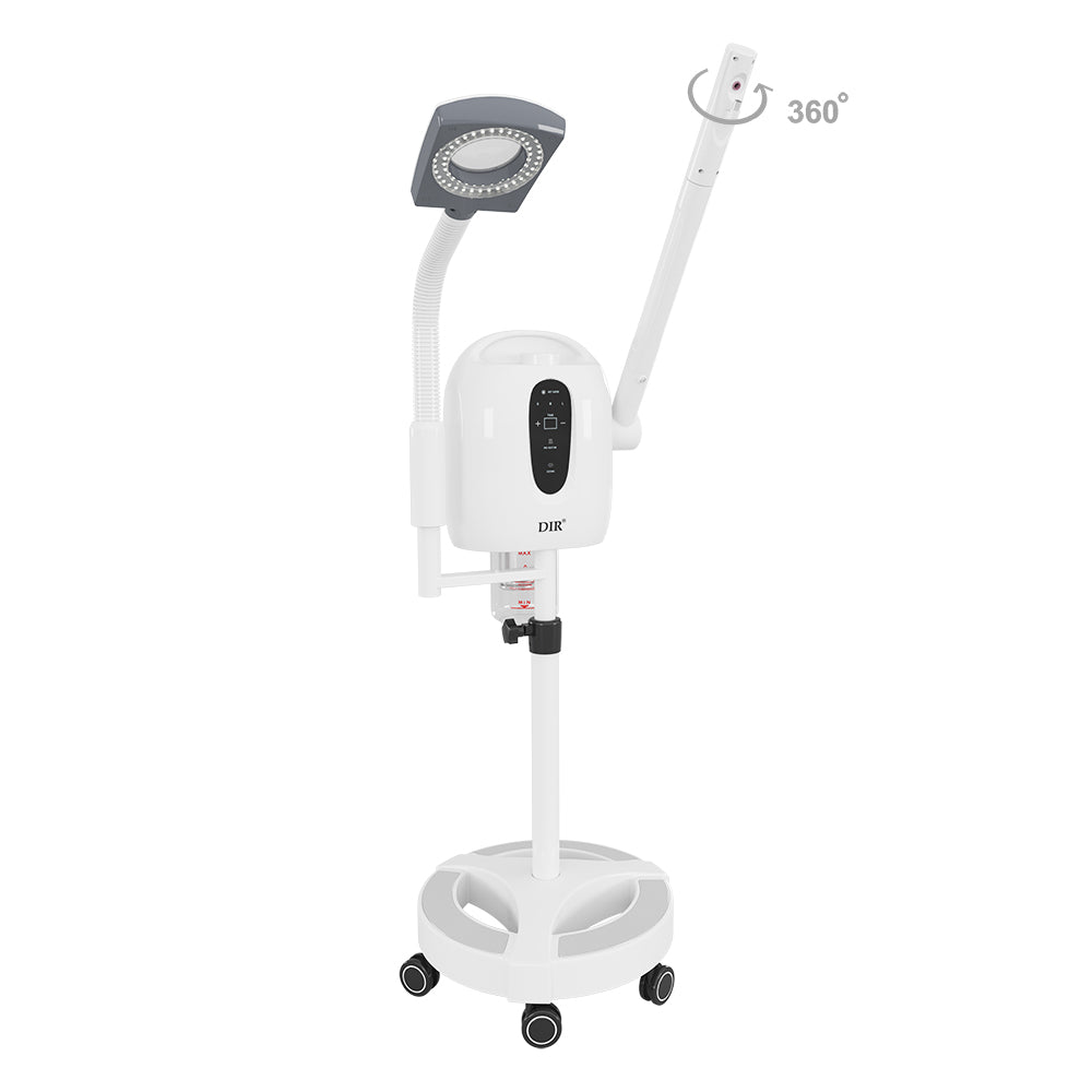 MicroMisty professional face steamer magnifying lamp