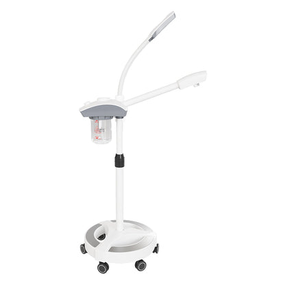 NanoMist Professional Facial Steamer with LED Magnifying Lamp & Aromatherapy 