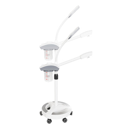 NanoMist Professional Facial Steamer with LED Magnifying Lamp & Aromatherapy 