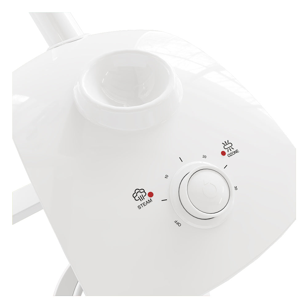 NanoMist Professional Facial Steamer with LED Magnifying Lamp & Aromatherapy 