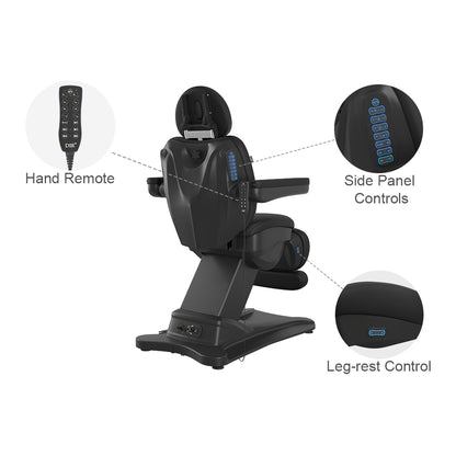 NuvoSpa Black Examination Table