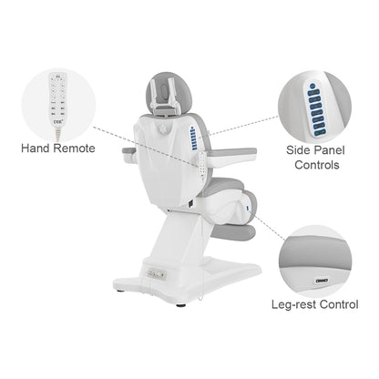 NuvoSpa gray esthetician chair
