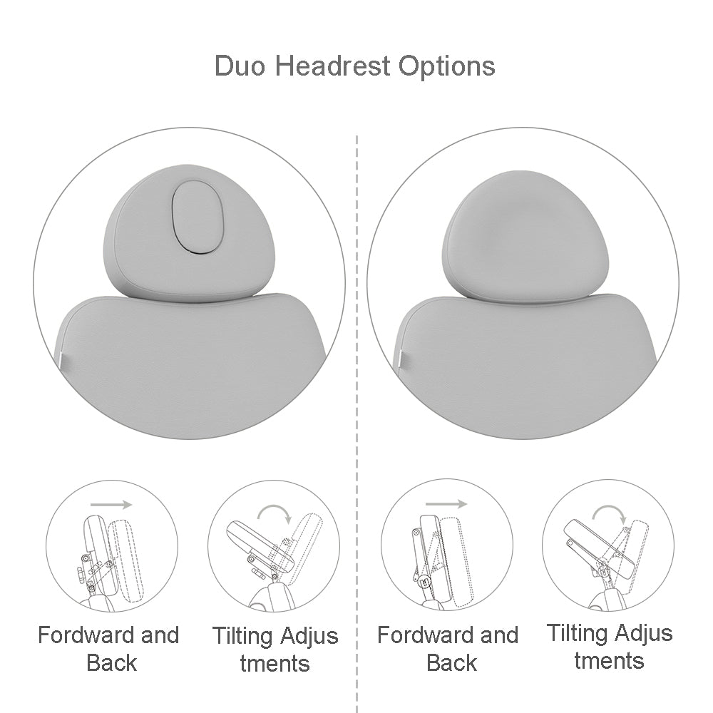 NuvoSpa gray esthetician chair