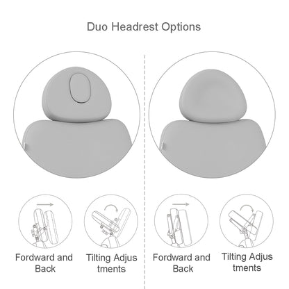 NuvoSpa gray esthetician chair