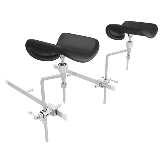 OB GYN stirrups with rails