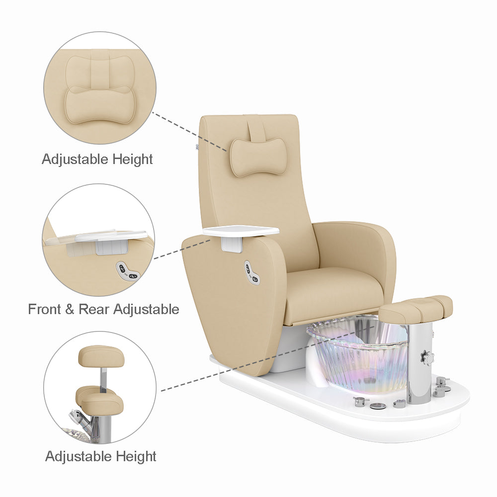 Relaxion II beige Pedicure Spa Chair